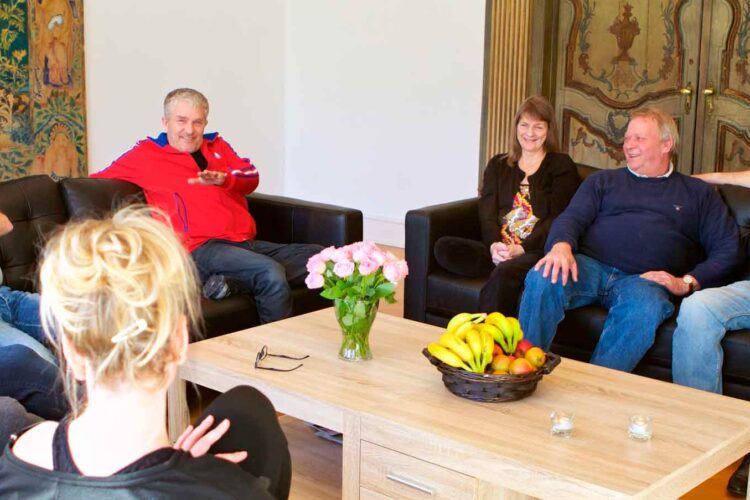 Opholdsstuen på Behandlingscenter Søby Park