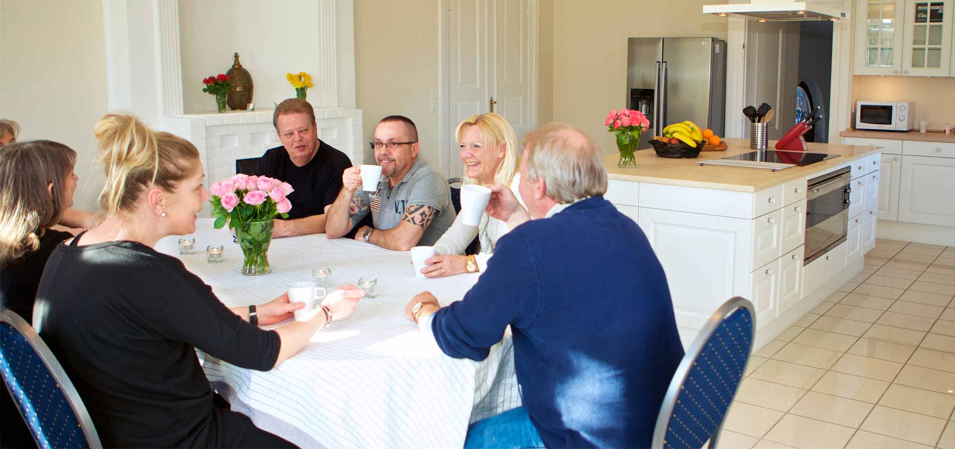 Sammenholdet på behandlingscenteret